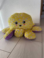 Plüschtier Octopus gelb / violett