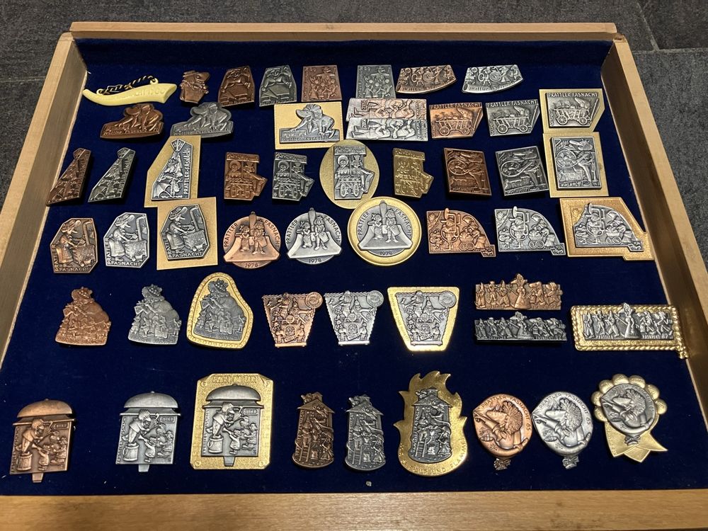 Pratteler Fasnachtsplaketten 19662020 Bronze/Silber/Gold Kaufen auf