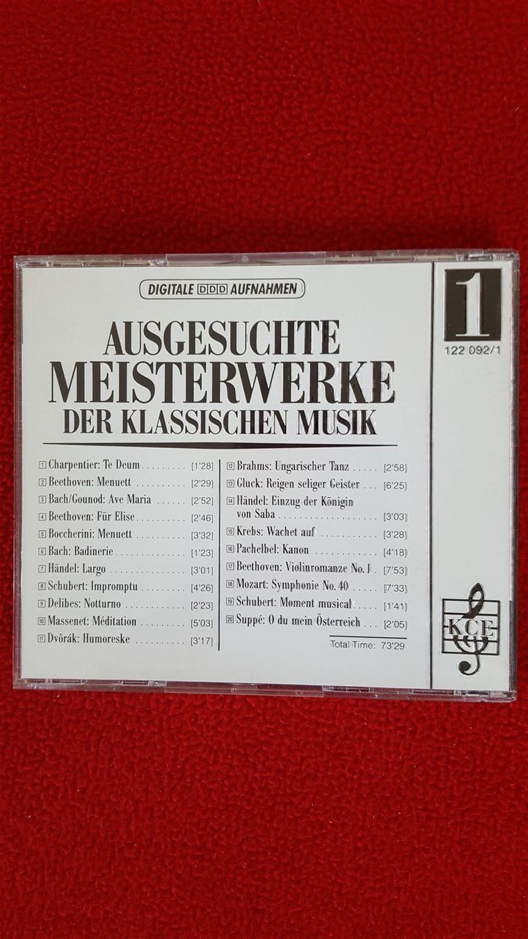 CD: Meisterwerke der klassischen Musik – Usato da Winterberg ZH venduto da Gemini63 2