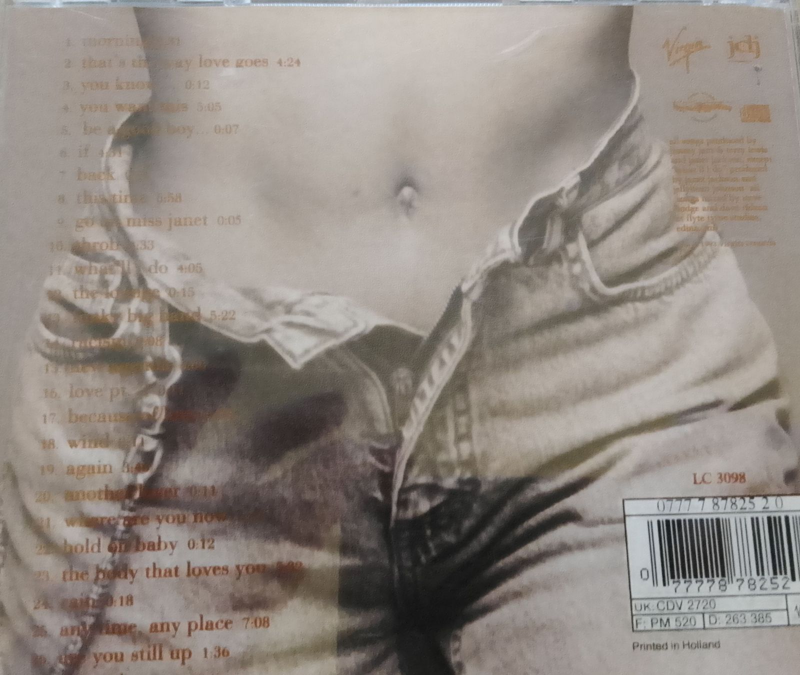 CD: Janet Jackson – Usato da Liebefeld venduto da CD-Urs 1