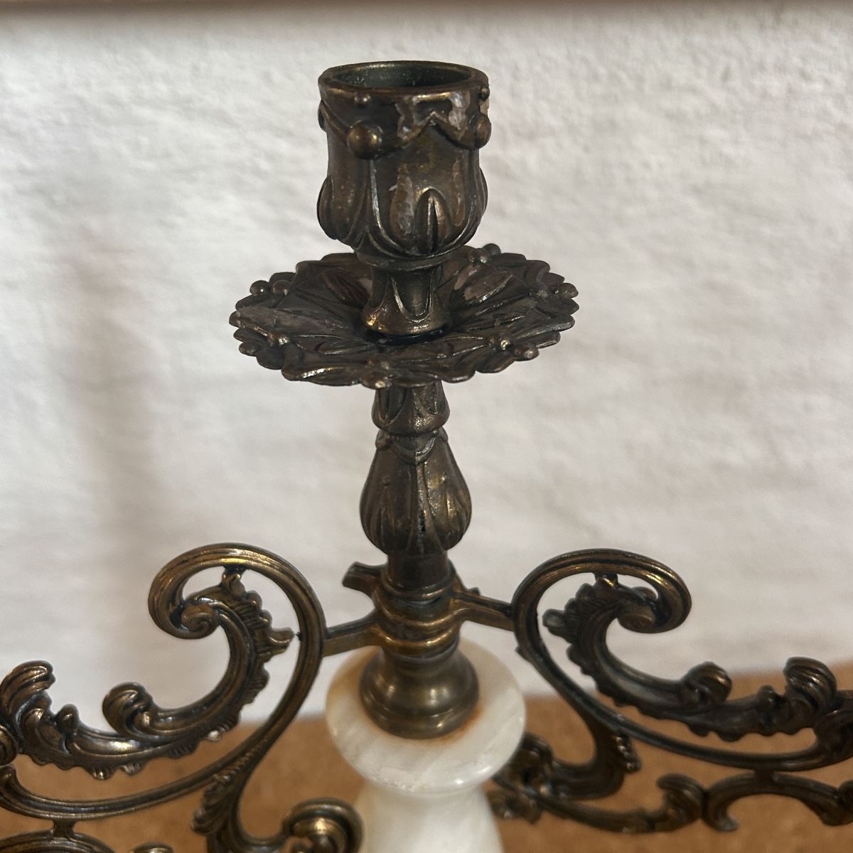Portacandele: Kerzenständer, Marmor & Bronze – Usato da Laufen venduto da Bellavitaboom 1