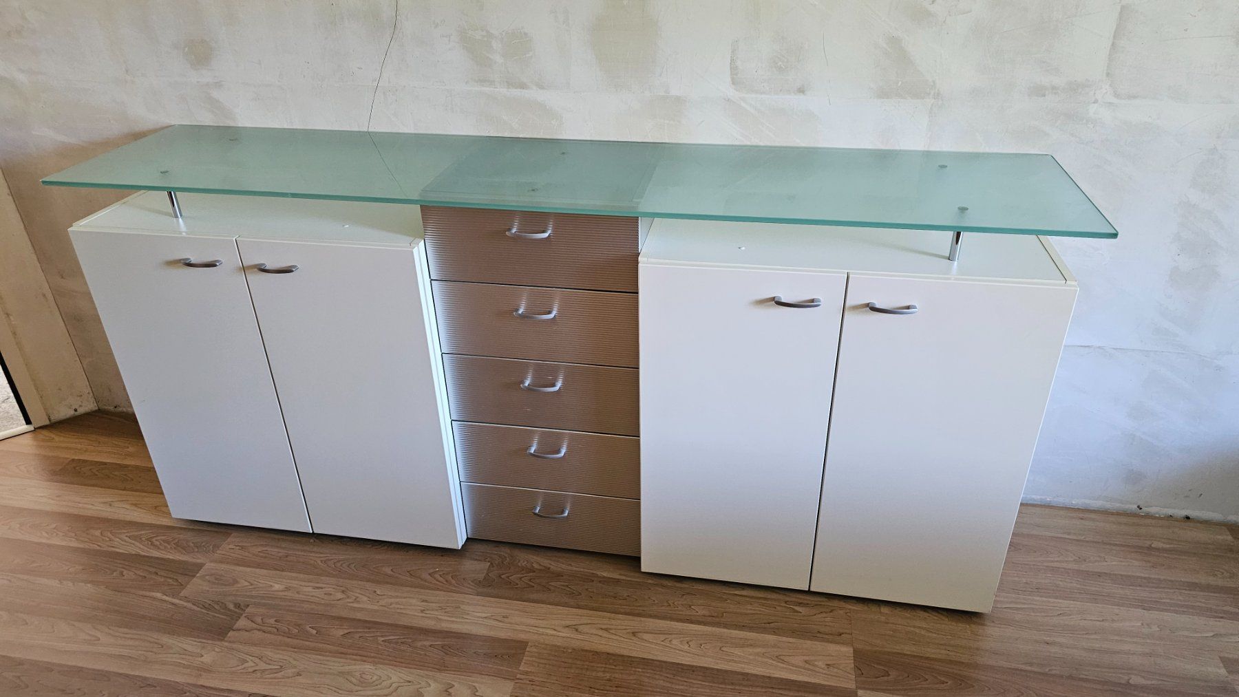 Micasa Kommoden: Sideboard mit Glasplatte – Gebraucht aus Münchenstein von Thomi61 1