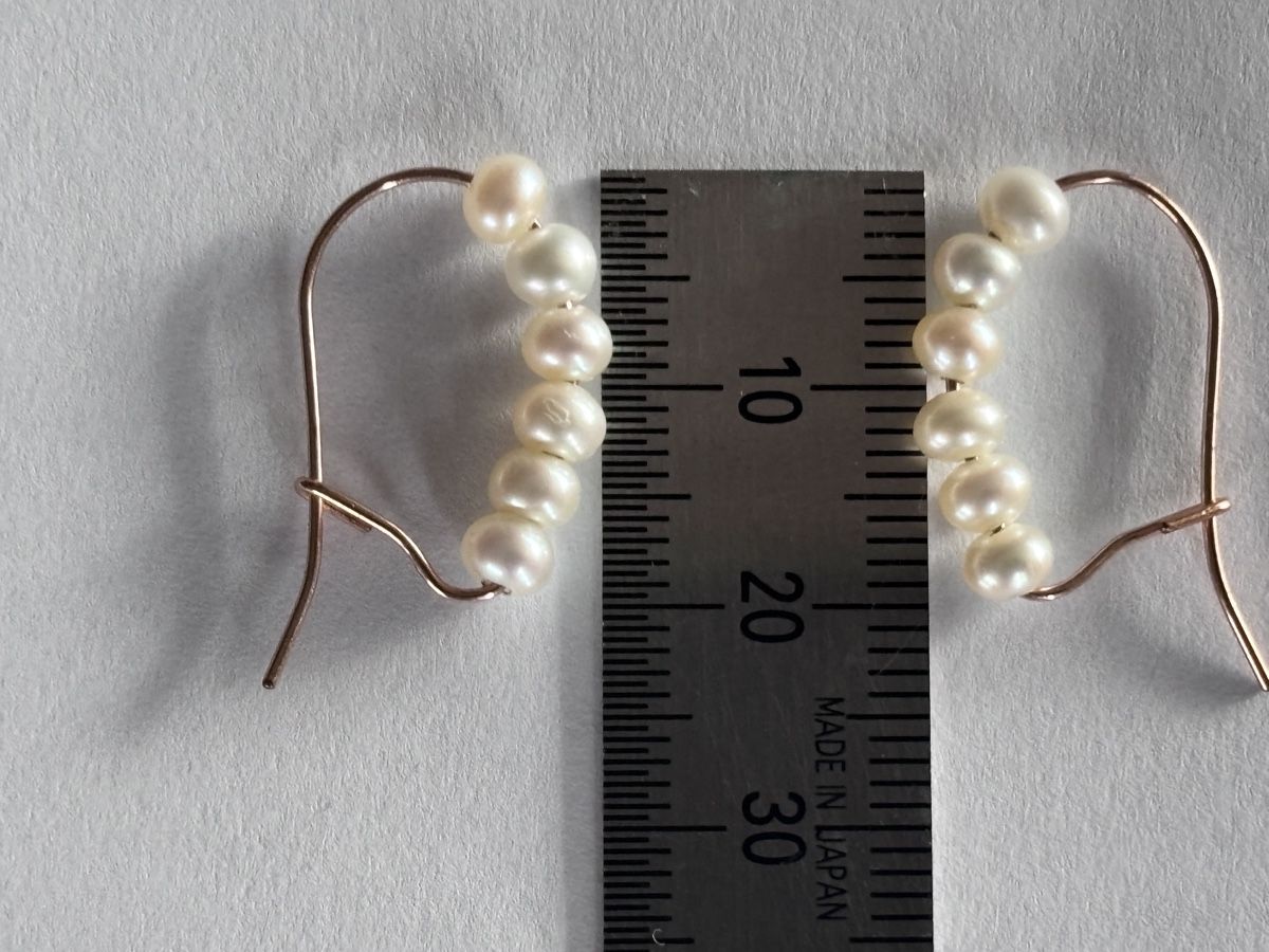 Orecchini pendenti & Orecchini a lobo: White freshwater pears Earrings. – Nuovo (secondo la descrizione) da Dübendorf venduto da S1973E 3