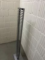 CD Tower Metall Silber Aufbewahrungsständer für 40 Discs