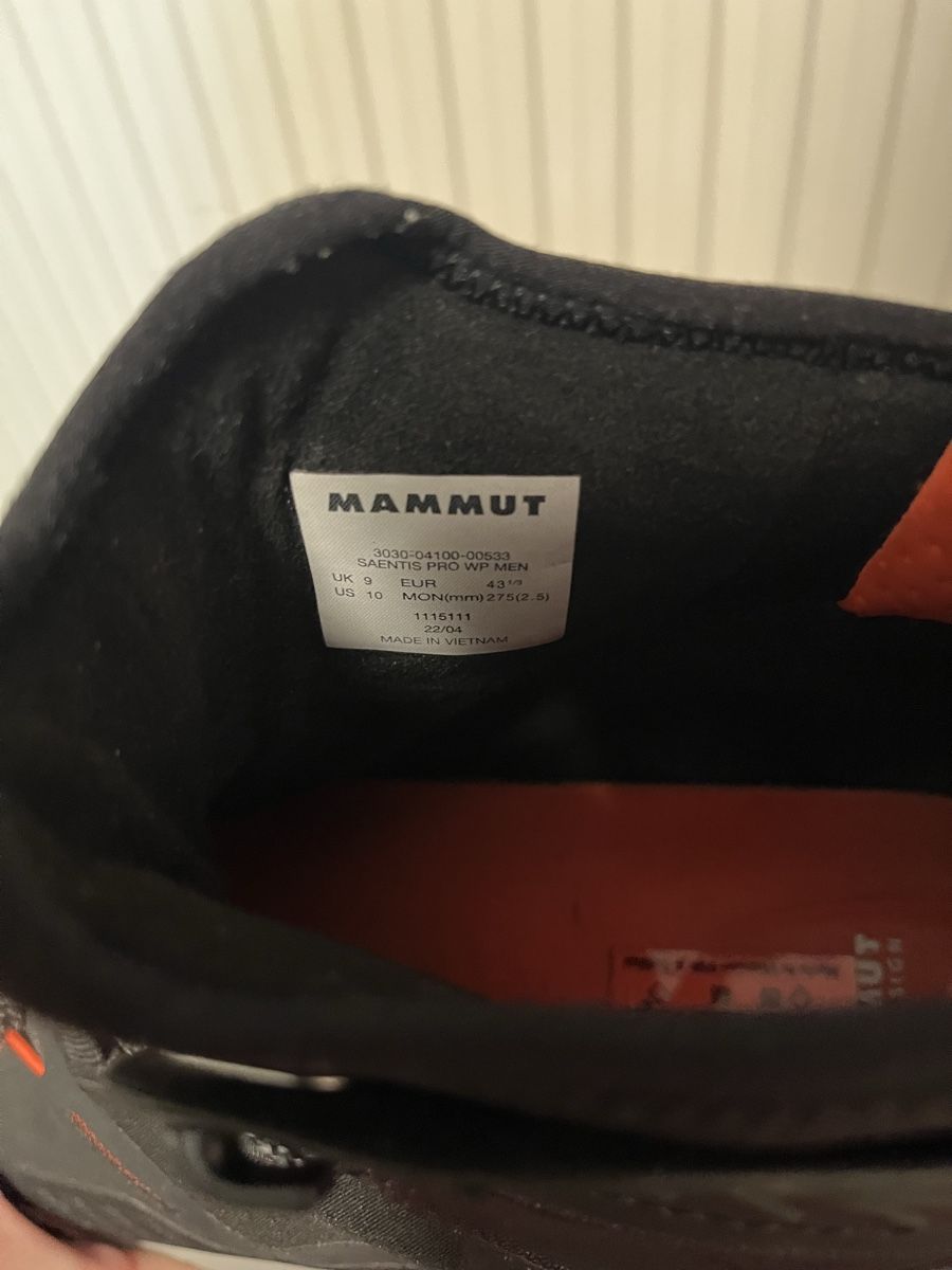 Mammut Chaussures hommes: Mammut Saentis Pro WP – D'occasion à Vers-chez-Perrin par mor_r5vs 3