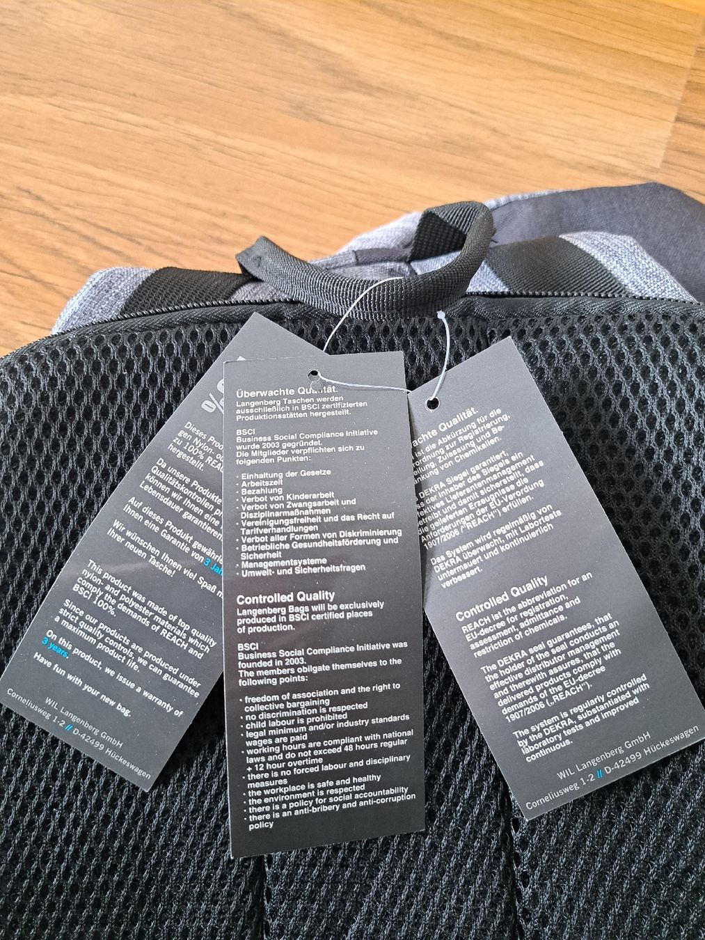 Zaini: Langen Berg Rucksack Neu – Nuovo e nell'imballaggio originale da Frauenfeld venduto da berk39 8