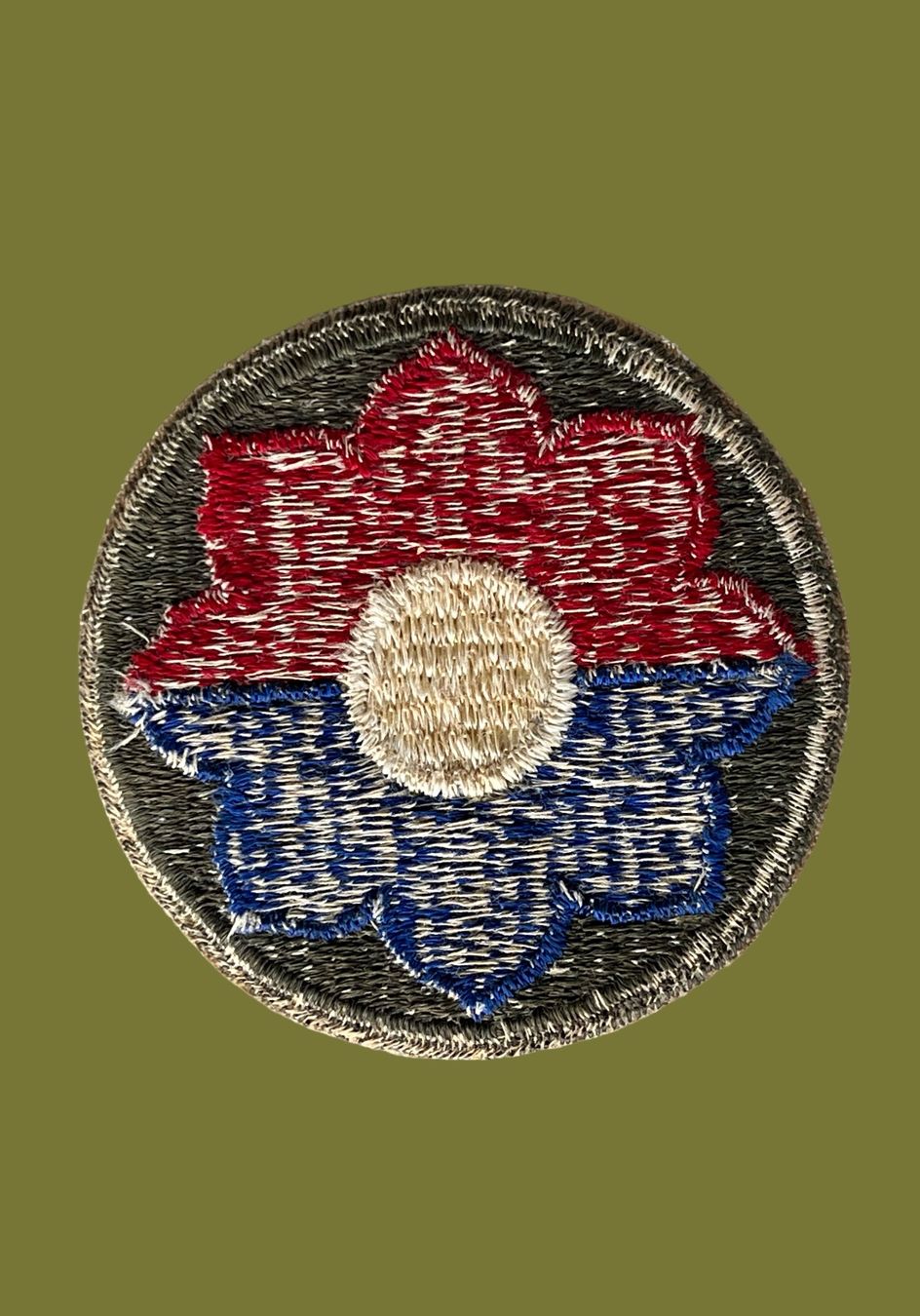 Patches: Insigne Patch US Army 9ème ID WW2 – Gebraucht aus Bellevue von Belafer 1