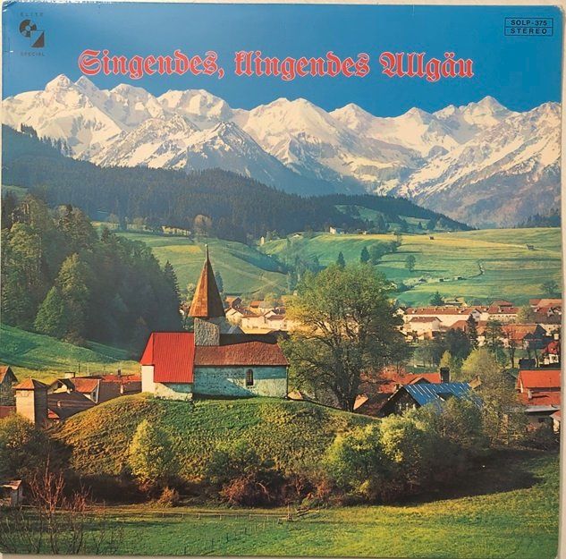 Dischi in vinile: Singendes, klingendes Allgäu (LP) – Usato da Grüningen venduto da azulmarron