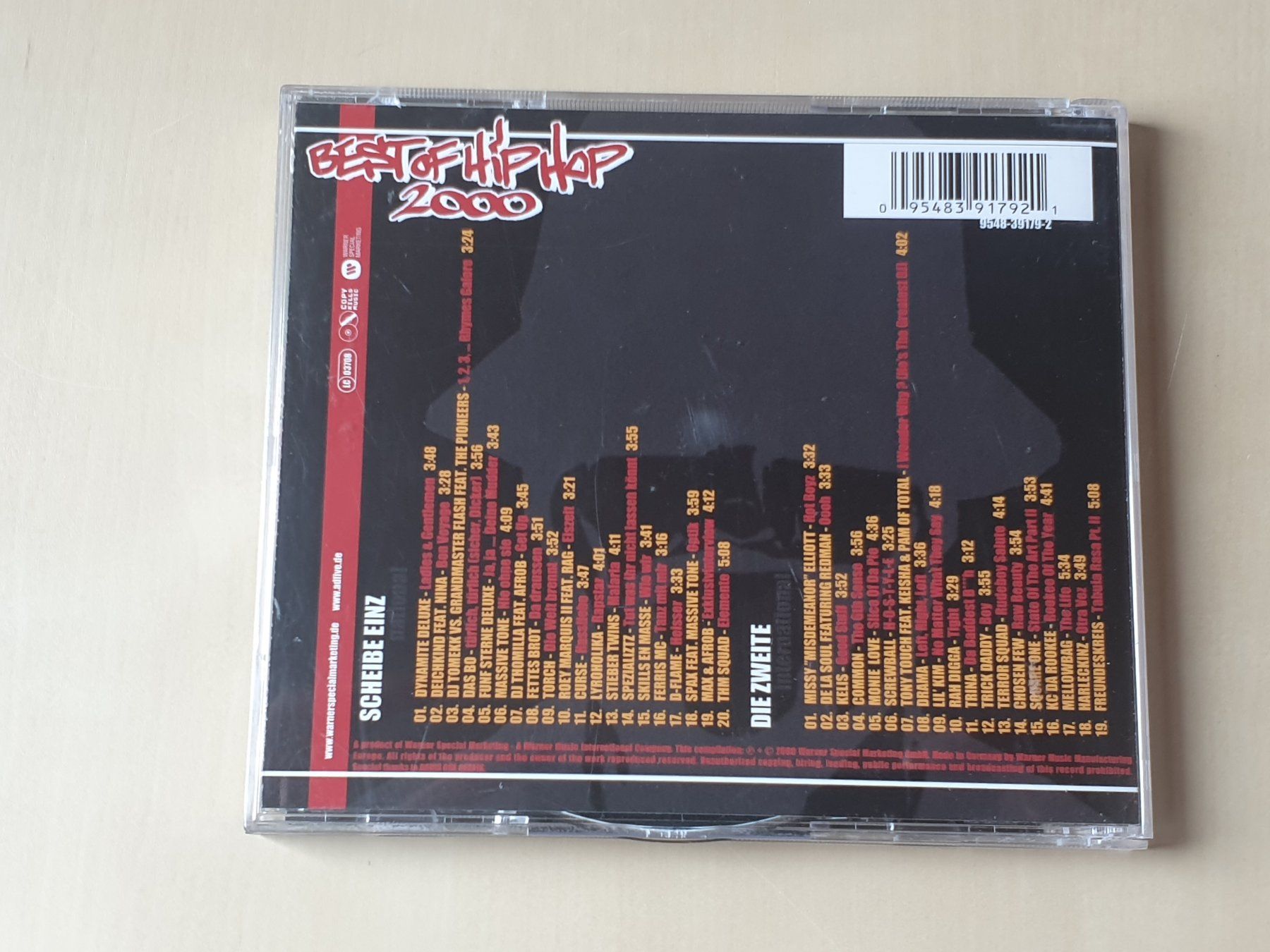 CD: Best of Hip Hop 2000 – Usato da Stansstad venduto da collectorsshop 1