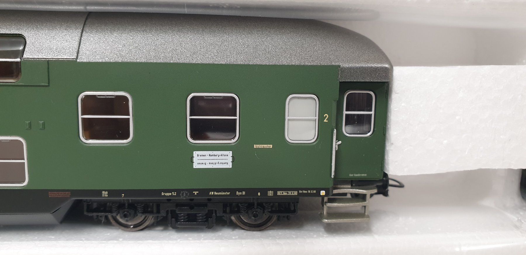 Modellini di ferrovie: Heris DB  Doppelstock  H0/DC – Nuovo (secondo la descrizione) da Neuenhof venduto da ludovicco 2