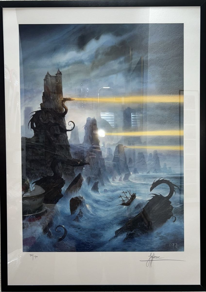 Grafica & Litografie: John HOWE (1957) | Lithographie – Usato da Gampelen venduto da theboywhoworks 1