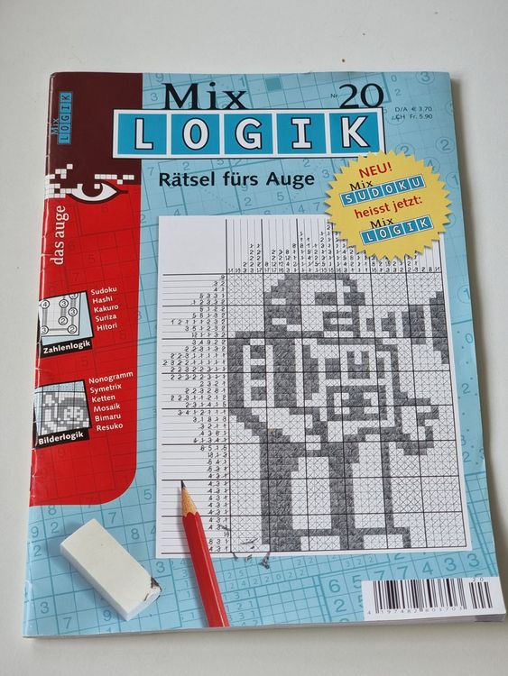 NEU Logik Rätsel Heft Nr.20 (2010) Zahlenlogik Bilderlogik (Neu (gemäss