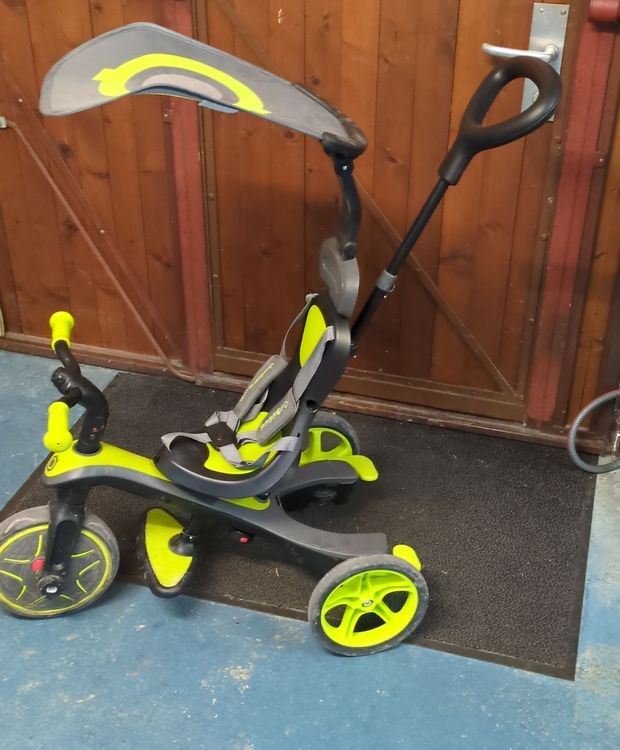 Besrey Vélo 5 en 1 pour tout-petit de 1 à 4 ans, tricycle pour tout-petit, vélos pour enfants, jouets pour garçon et fille, entraînement à l'équilibre, pédales amovibles - Vert