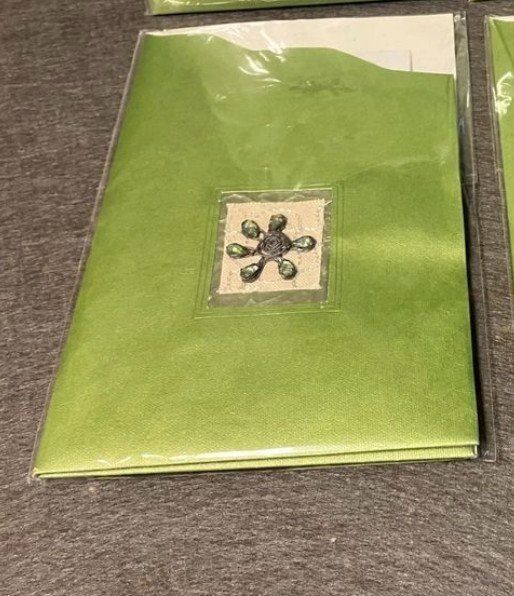 Carta: Briefpapier Set Kunstvoll / grün – Nuovo (secondo la descrizione) da Watt venduto da MG_Products