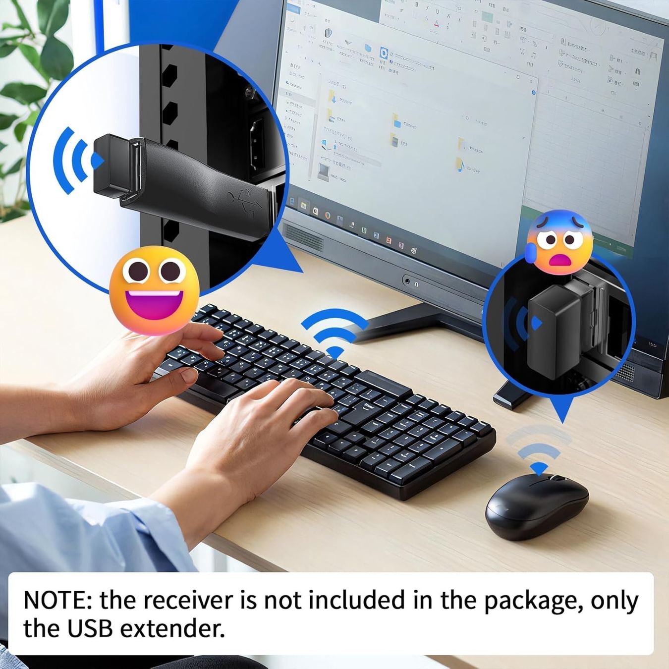 Logitech Laufwerke & Adapter: USB-Dongle-Extender für Logitech Unifying-Empfänger, NEU – Neu (gemäss Beschreibung) aus Unterengstringen von Tnovus 4