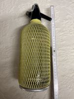 Seltener Sodasiphon mit Metallnetz