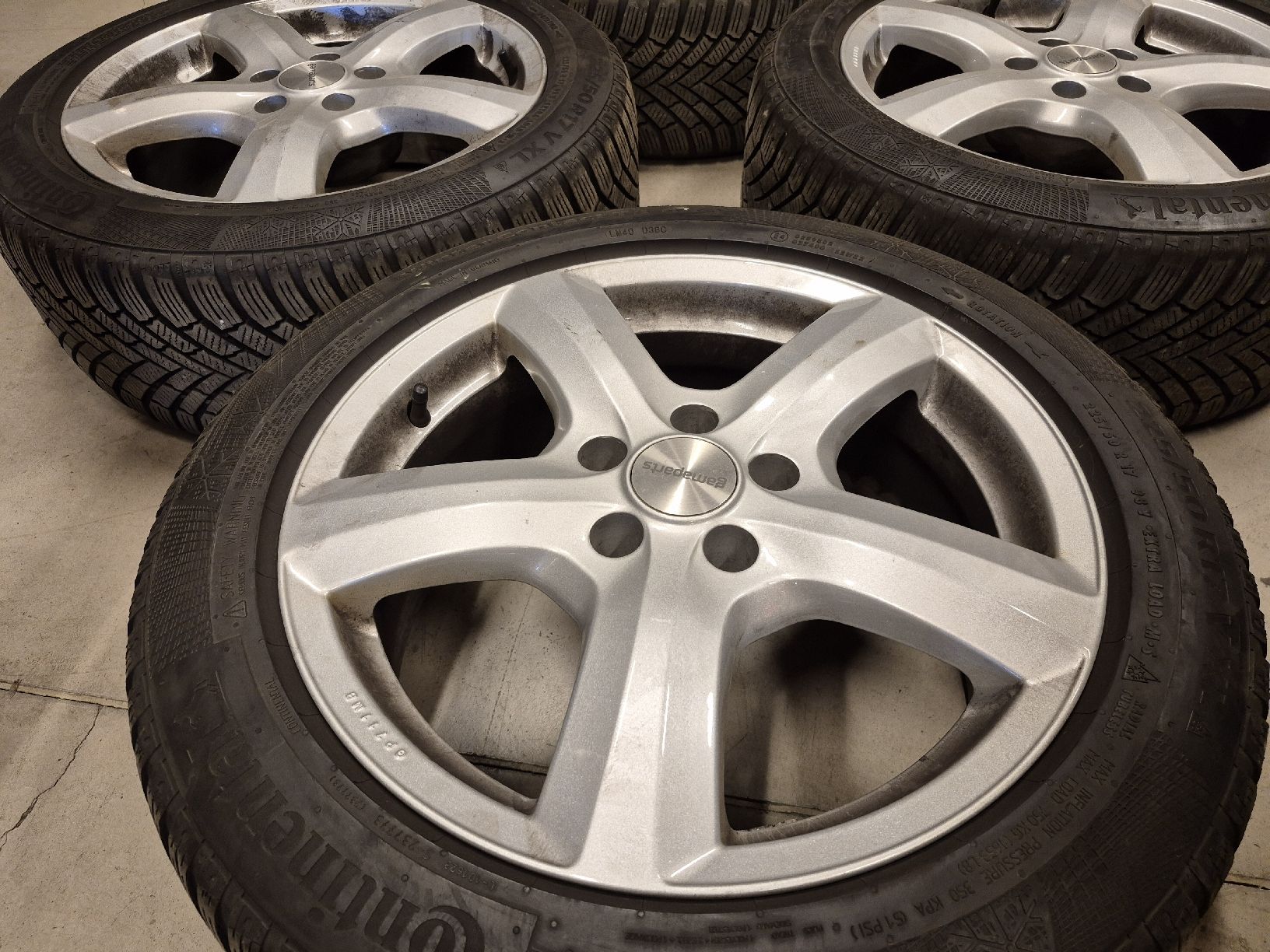 Pneumatici & Ruote complete: Winterräder Audi A4 Gamaparts 2019 – Usato da Oberuzwil venduto da Auto-Hilber 2