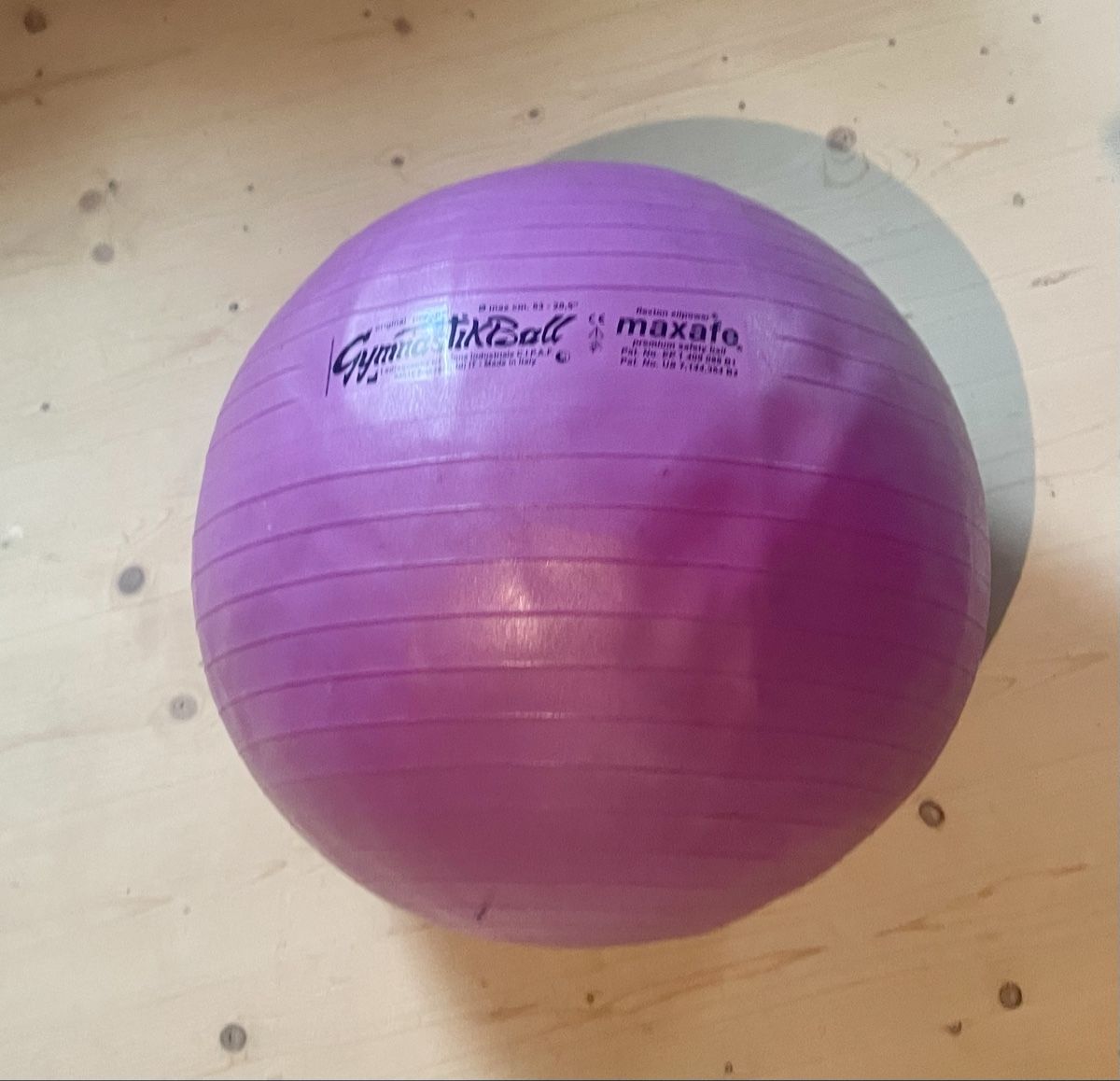 Palloni: Sitz-/Gymnastikball lila – Usato da Winterthur venduto da Grap75 1