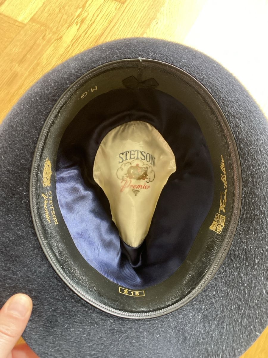 Stetson Hüte, Mützen & Caps: Hochwertiger schwarzer Hut von Stetson Premier – Gebraucht aus Burgdorf von allesolivia 2