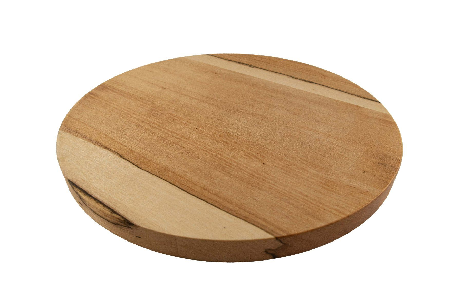 Teller: Kernbuche Schneidebrett / Steak-Pizzateller rund 30 cm – Neu und originalverpackt aus Pfäffikon ZH von justnatur