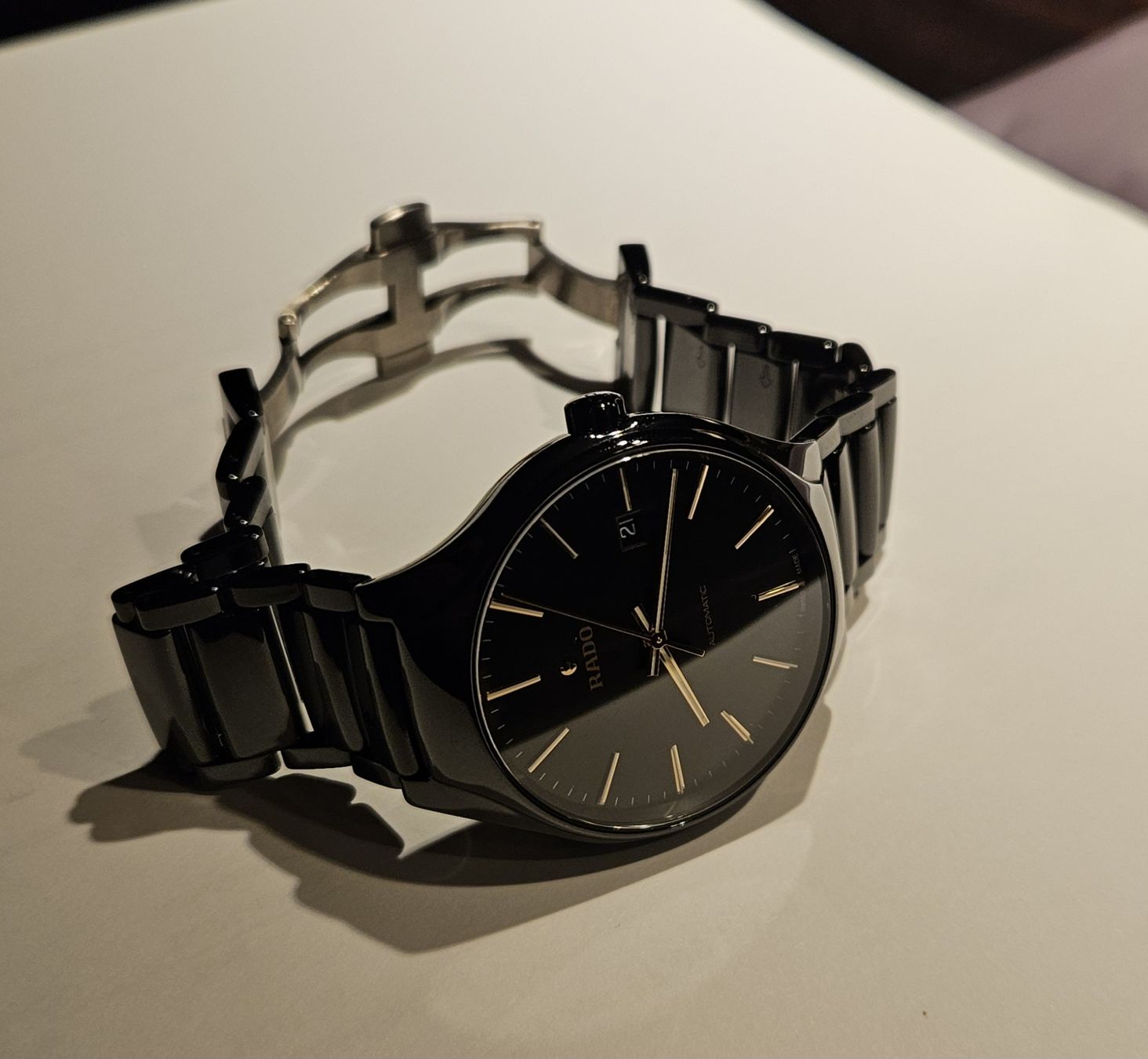 Rado Orologi: Rado True Round Automatic Hightech-Keramik Uhr – Usato da Erlenbach ZH venduto da Fabi1212 6