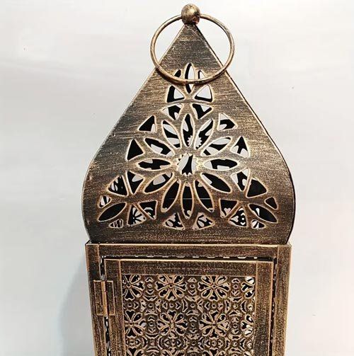 Lanterne: Marokkanische Metalllaterne – Nuovo e nell'imballaggio originale da Liestal venduto da OMAROSHOP 4