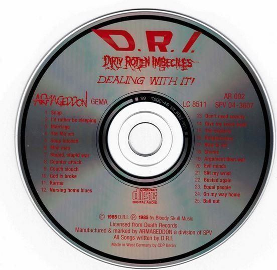 CDs: DRI - Dealing... – Gebraucht aus St-Cergue von VeganWarrior 2
