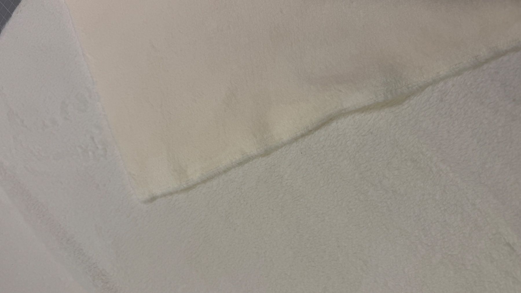 Tissus: Fleece-Stoff, écru – Neuf (Voir description) à Kallnach par schlumpfi 1