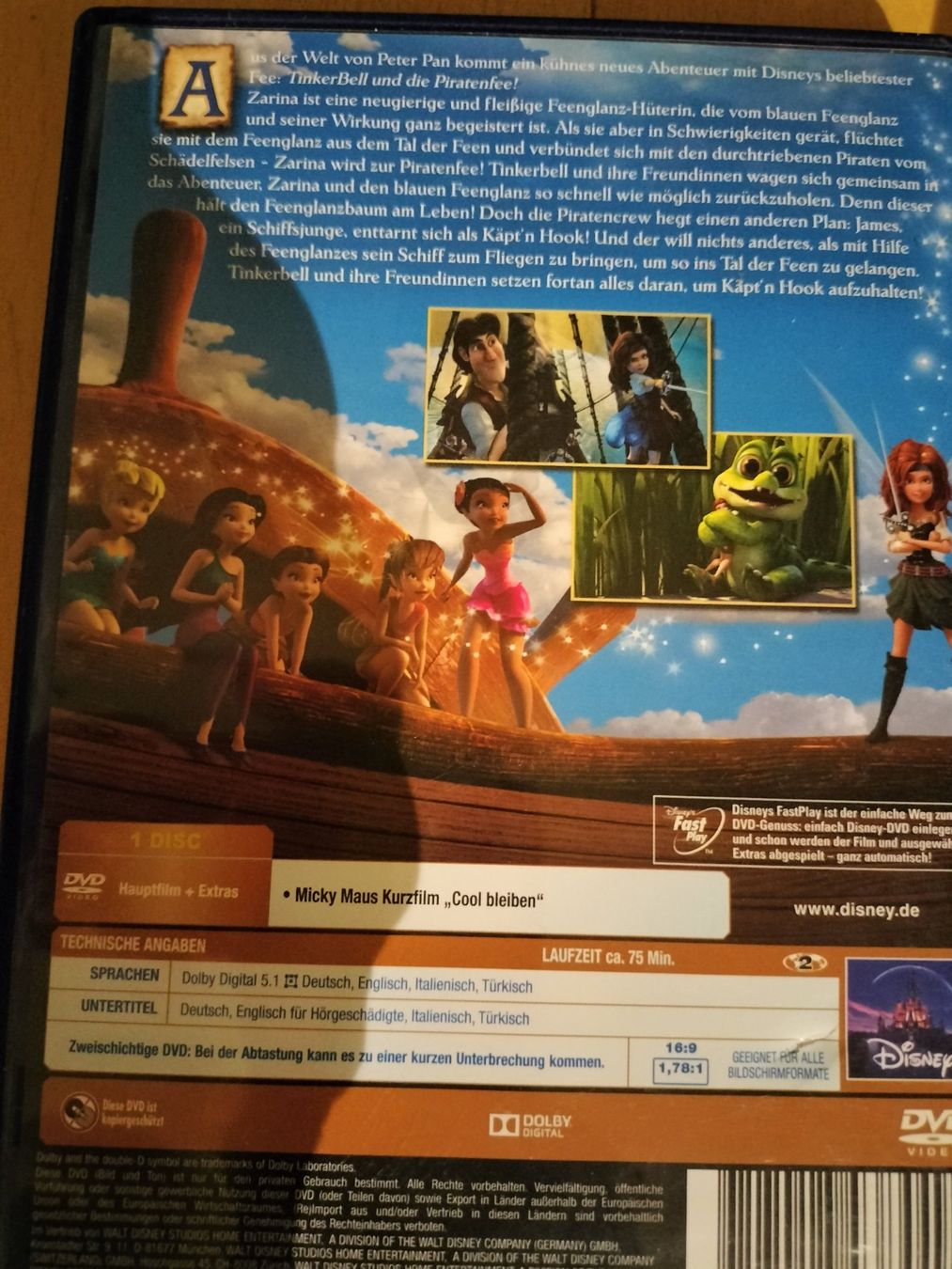 Tous les DVDs: DVD. Tinker Bell piratenfee – D'occasion à Heimberg par Rockenrol 1