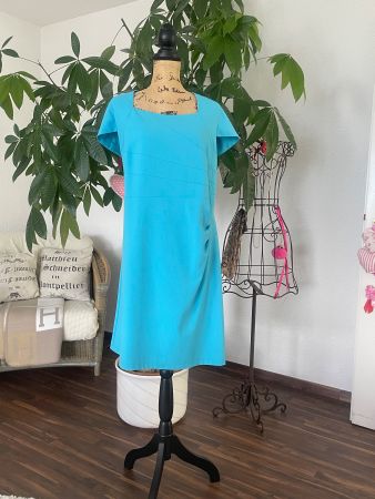 Etui Kleid Türkis Gr. 46/48