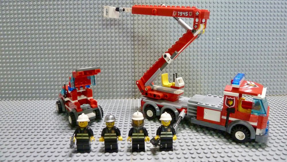 Lego City 7945 4-5-6 La caserne de pompiers - Mes Notices De