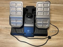 Flight Rudder Pedals Logitech