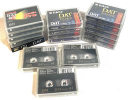 Lot de cassettes Audio DAT