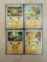 Pokémon 30th Celebrations – Pikachu 4er Set | Deutsch