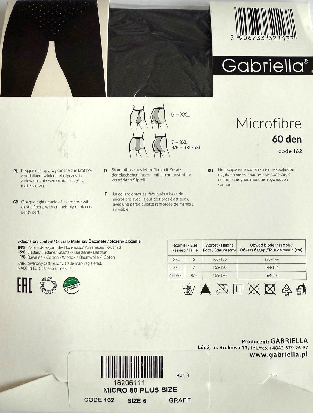 Calze & Collant: Strumpfhose Gabriella Microfibre – Nuovo e nell'imballaggio originale da Menziken venduto da ABA60 1