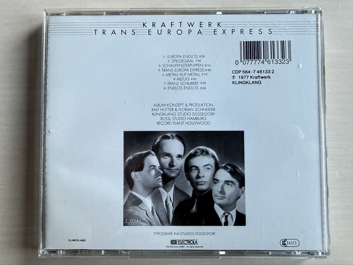 CD: Kraftwerk - Trans Europa Express - CD – Usato da Oberried Brienz venduto da Chyara 1