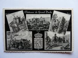 A.K. Luxembourg Chateaux du Grand-Duche  ca. 1950 ; Gelaufen