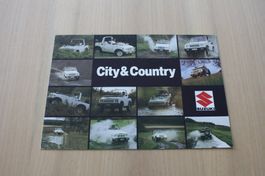 Suzuki Prospekt/Brochure City & Country 1982 NL
