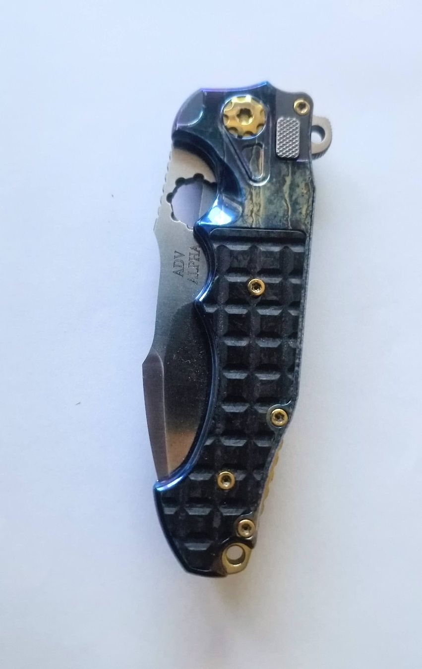 Coltelli tascabile: André De Villier Mini Alpha Acid Rain, – Nuovo e nell'imballaggio originale da Carouge GE venduto da dan_pv2t 3