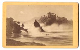 Fotografie Schaffhausen, Rheinfall beim 