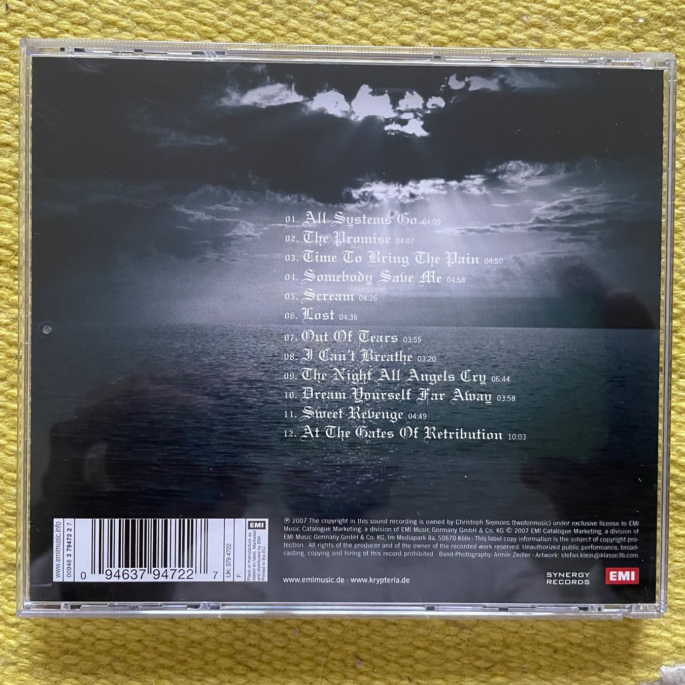 CDs: KRYPTERIA-BLOODANGEL‘S CRY – Gebraucht aus Rorschacherberg von CD-Roli 1