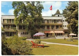 AK Kurhotel Habsburg Schinznach 1970, gel. nach Regensberg