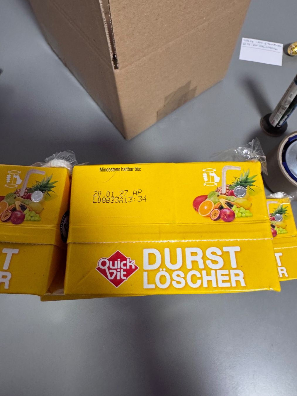 Cibi & Specialità: 8x Durstlöscher Multivitamin 12 Frucht – Nuovo e nell'imballaggio originale da Zunzgen venduto da noa_wd92 1