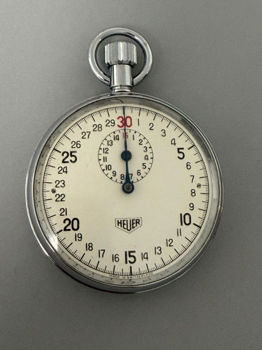 Tag Heuer Uhren: HEUER STOPPUHR 50MM  SELTE – Gebraucht aus Neftenbach von Taschen-Uhren 3