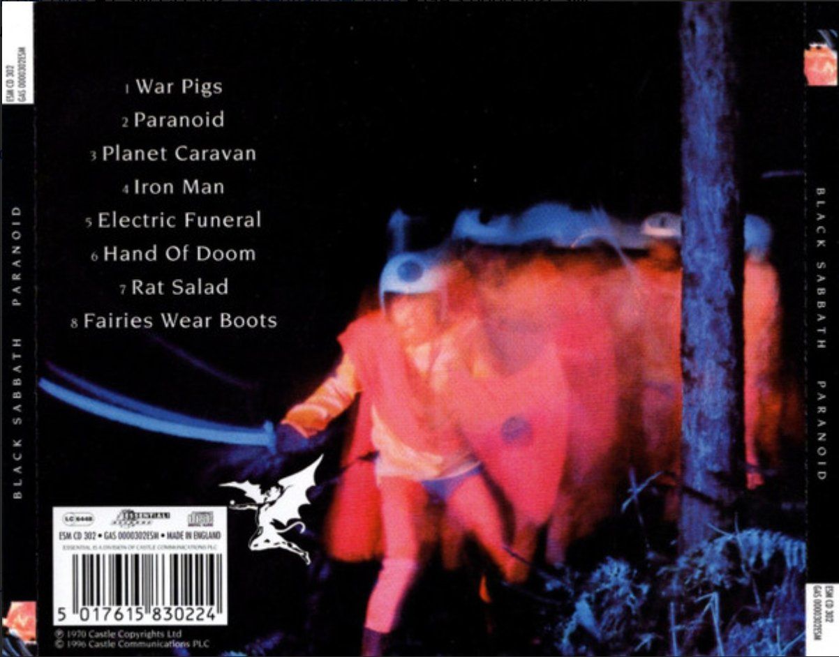 CDs: Black Sabbath – Paranoid – D'occasion à Brunnen par Barfly5 1