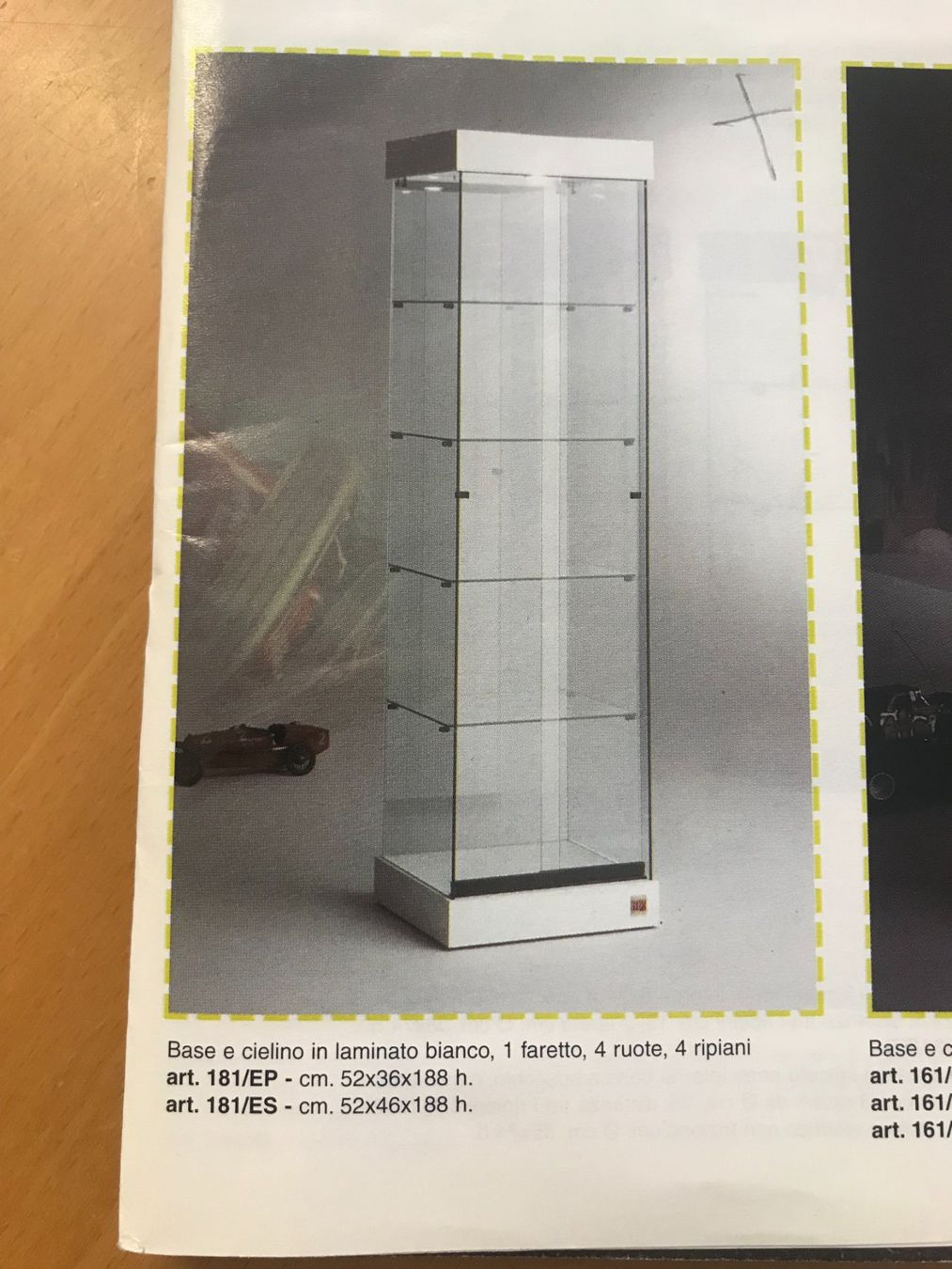 Vetrine: Glasvitrine – Nuovo e nell'imballaggio originale da Geroldswil venduto da Seli-63