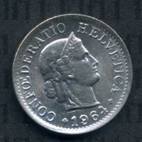 CHF___0.05 1964 stgl * nigelnagelneu! 5 Rappen