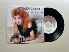 CYNDI LAUPER tolle Single Time after time Kult 80's Hit Char