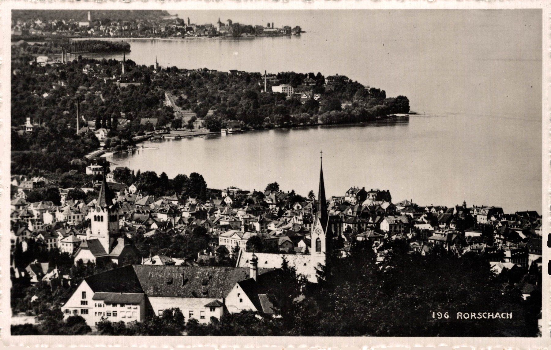 Ansichtskarten: Rorschach – Gebraucht aus Bronschhofen von Astore