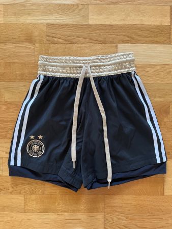 Adidas Sport Shorts Kurze Hose Schwarz Grösse XS DFB